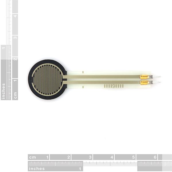 Actual product image OEM Pressure dependent resistor (FSR) Round