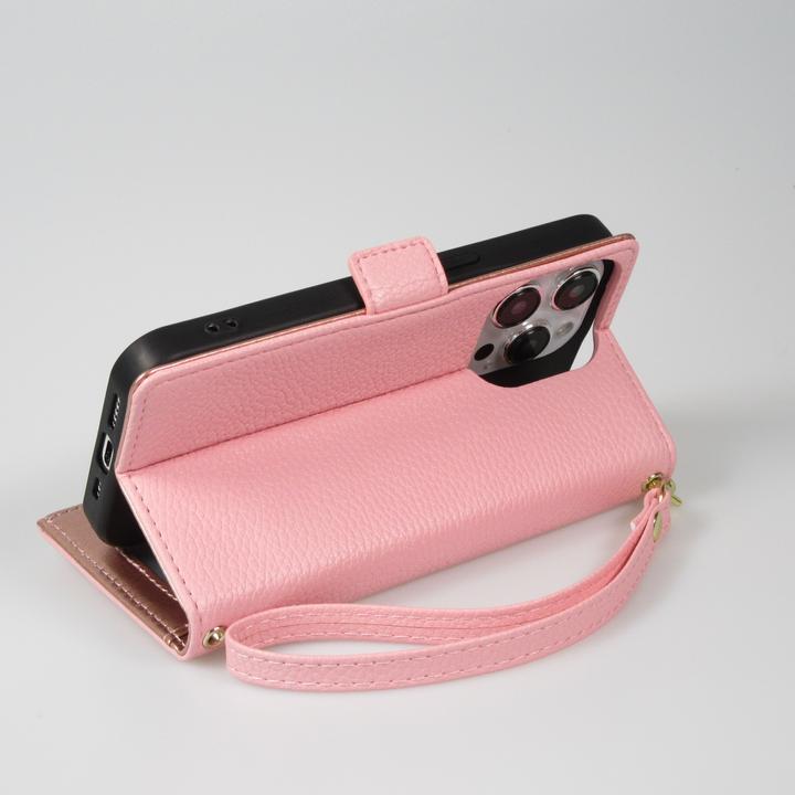 Produktbild PhoneLook Hülle Flip Wallet aus veganem Leder mit Brieftasche und Magnetverschluss te (Apple iPhone 15 Pro Max)