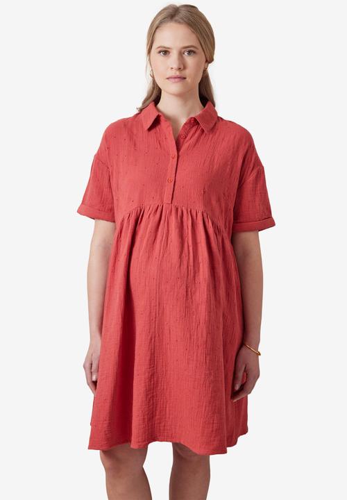 Produktbild Vertbaudet Hemdblusenkleid für Schwangerschaft und Stillzeit (38)