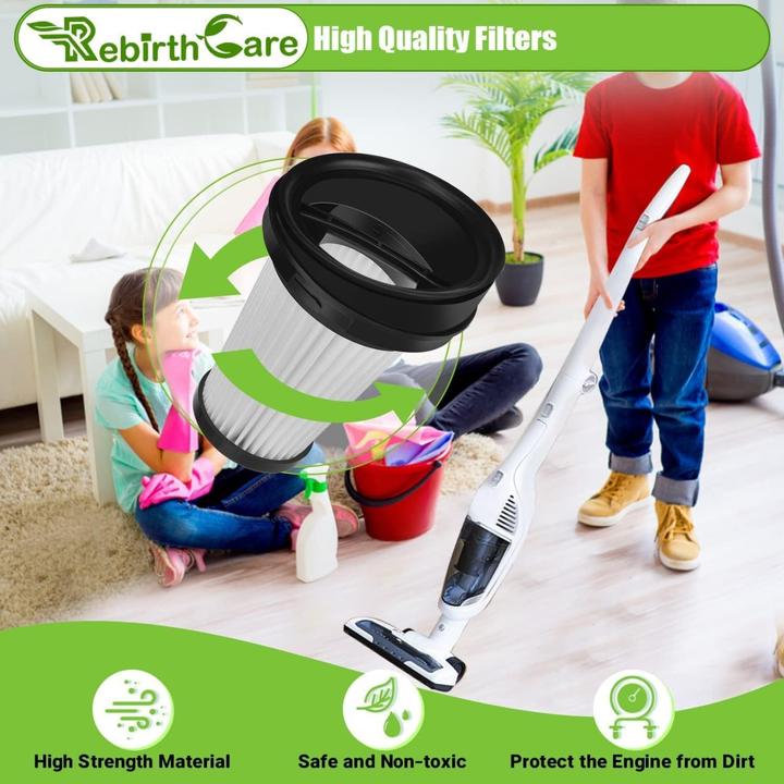 Produktbild Plutoos VCH9632 Filter für Grundig VCH9629 VCH9630 VCH9631 VCH9632 VCH9832 VCH9829 Handstaubsauger Filter He