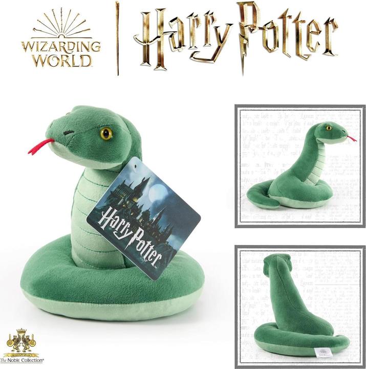 Produktbild Noble Collection Harry Potter Plüschfigur Slytherin Snake Mascot 15 cm (19 cm)