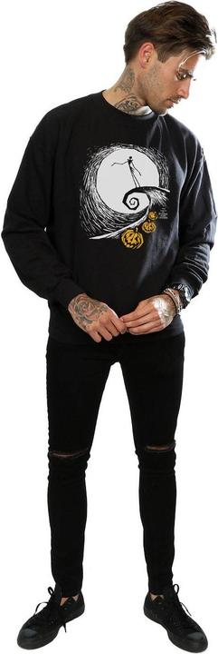 Actual product image Disney Mens Nightmare Before Christmas Jack's Lament Sweatshirt (S)