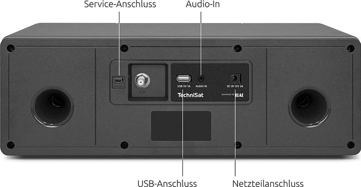 Produktbild TechniSat DigitRadio 3 IR (FM, DAB+, Internetradio, Bluetooth, WLAN)