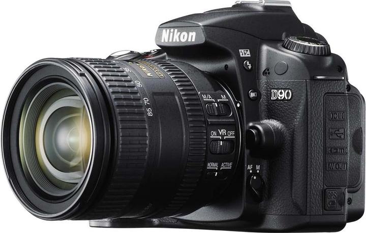 Actual product image Nikon D90, 12.3 MPixel, double zoom kit KIT