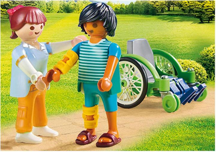 Produktbild Playmobil Patient im Rollstuhl (70193, Playmobil City Life)