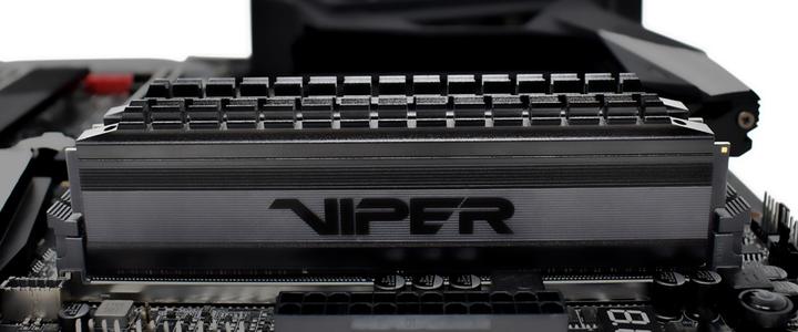 Actual product image Patriot Extreme Performance Viper 4 Blackout Series (2 x 16GB, 3200 MHz, DDR4-RAM, DIMM)