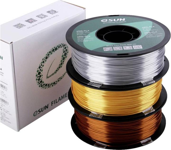 Image du produit eSUN eSilk (PLA, 1.75 mm, 1000 g, Or)