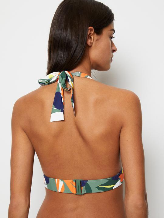 Actual product image Marc O'Polo Triangle bikini top with all-over prints (S)