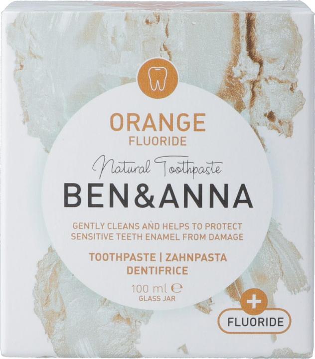 Actual product image Ben & Anna Toothpaste Fluoride Orange (100 ml)