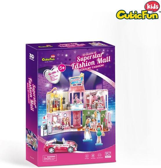 Actual product image Cubicfun CUBIC FUN 3D Jigsaw "Luxury Mall" (157 pieces)