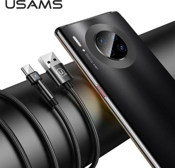 Actual product image Usams U60 Rotatable Charging Cable (1 m, USB 3.0)
