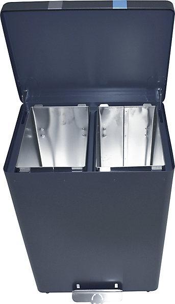 Immagine prodotto ReinigungsBerater Sistema di separazione dei rifiuti RecycloKick 3 Separatore di rifiuti 2 x 34 L in grafite con due (68 l)