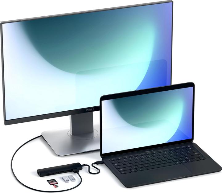 Actual product image Satechi ST-UCSMA3K (USB-C, 7 Ports)