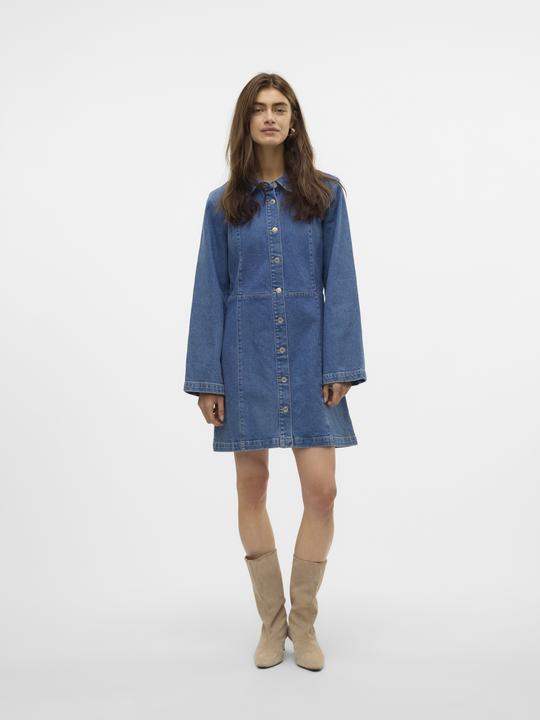 Produktbild Vero Moda VMHILJA Kurzes Kleid Jeanskleid (XS)