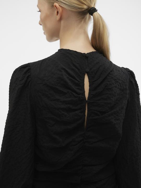 Produktbild Vero Moda Vmvera L/S Rouching Short Dress Wvn Exp Kleid (S)