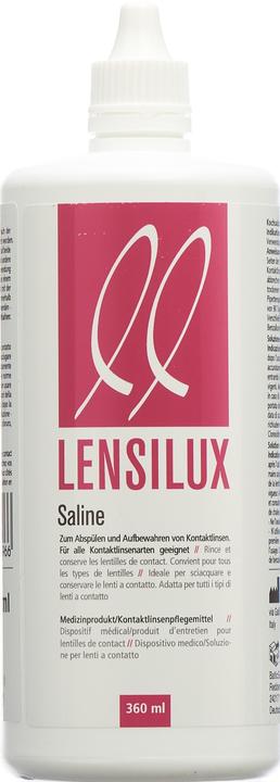 Produktbild Lensilux Saline (Kochsalzlösung, 360 ml)