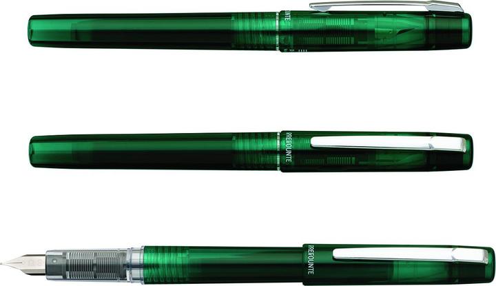 Image du produit Platinum Prefounte Dark Emerald, F Eternal Stylo plume, en plastique, blister, vert (émeraude noire, 1 x)