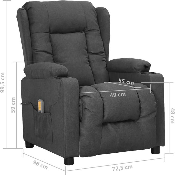 Image du produit VidaXL Elektrischer Massagesessel