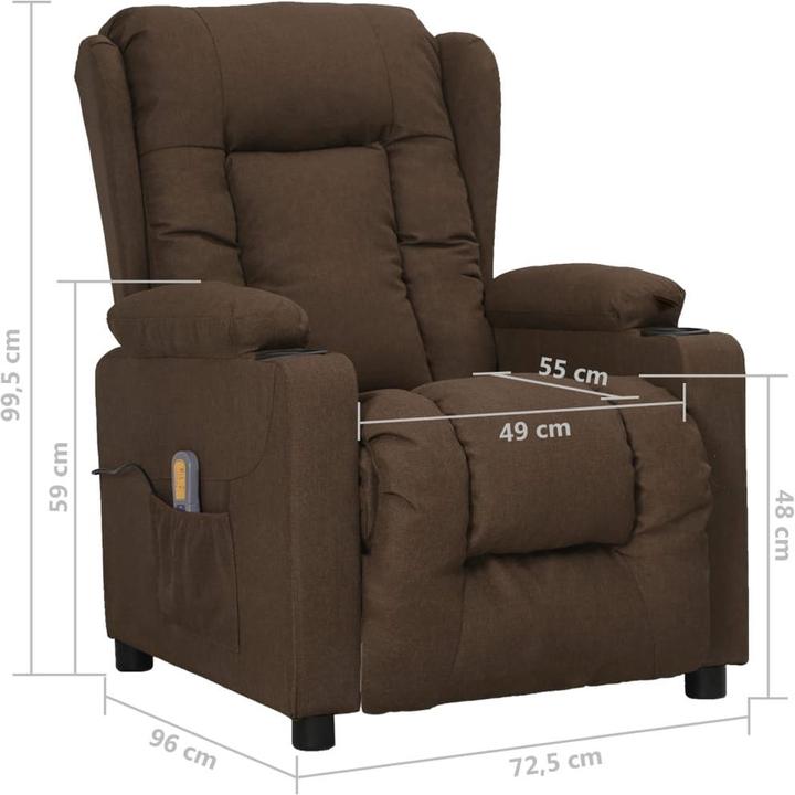 Produktbild VidaXL Elektrischer Massagesessel