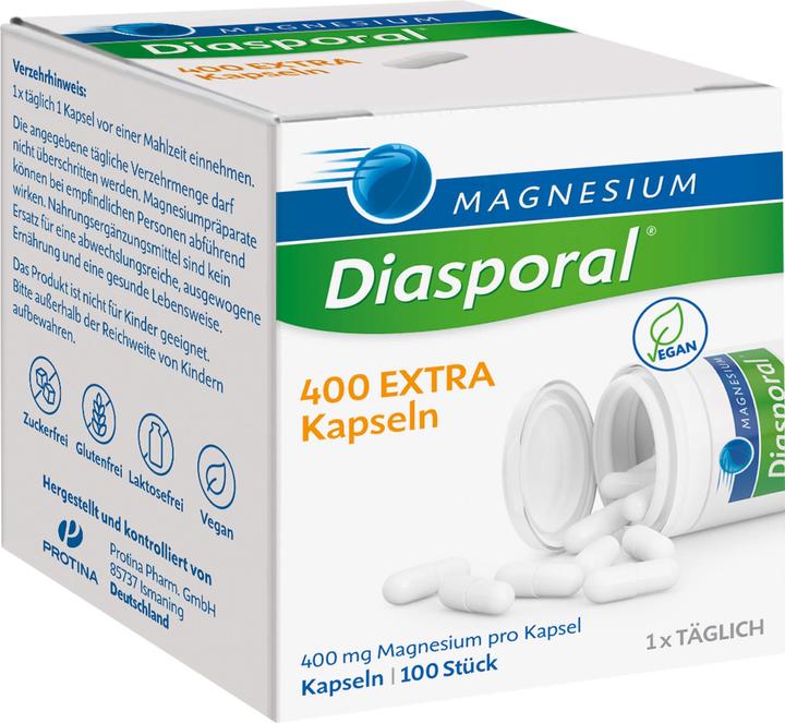 Image du produit magnesium diasporal 400 extra gélules, 100 pcs. gélules (100 pièce(s), Capsules)