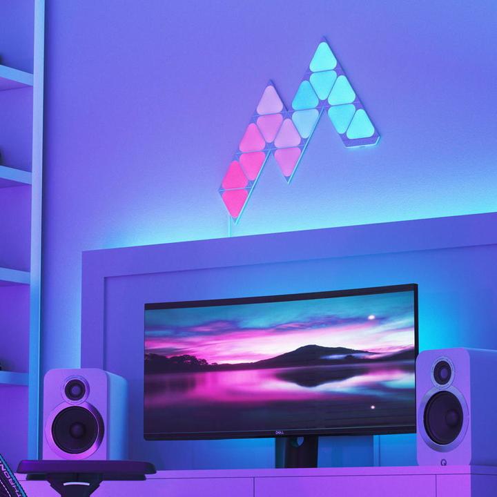 Actual product image Nanoleaf Shapes Mini Triangles Expansion Pack, 10 pcs. (200 lm)