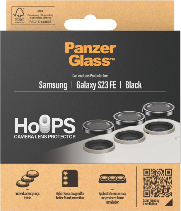 Actual product image PanzerGlass Hoops Camera Lens Protector (1 Piece, Samsung Galaxy S23 FE)