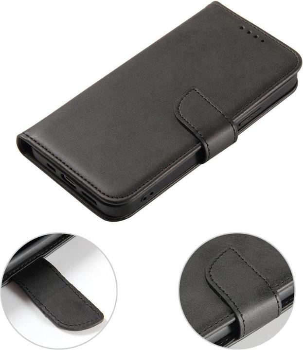 Produktbild Hurtel Back panel cover Magnet Case with Flip for Samsung Galaxy A56 - Black (Samsung Galaxy A56)