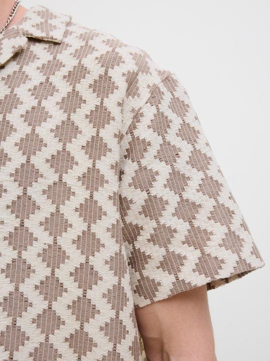 Actual product image Jack & Jones Jorsummer Luke Texture Resort Shirt Ss (XXL)