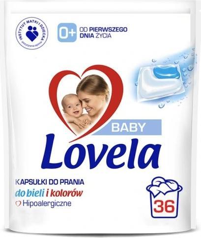 Produktbild Lovela Baby Baby-Gel-Kapseln für Weisse und Farbige, hypoallergene Waschkapseln für Weisse und