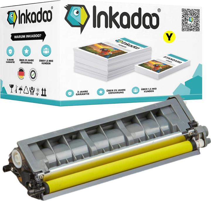 Produktbild Inkadoo Kompatibel Toner für Brother MFC-9465 CDN (Y)