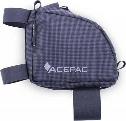 Acepac Nylonkorb am Rahmen – Grau (0.70 l, Rahmentasche)