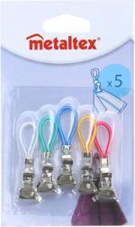 Actual product image Metaltex Cloth clips 5 pieces