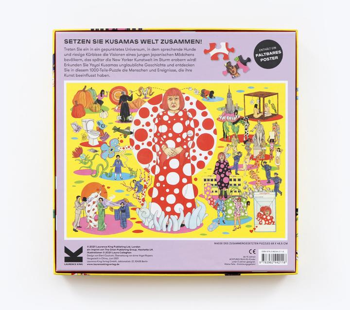 Image du produit Le monde de Yayoi Kusama (1000 pièces)