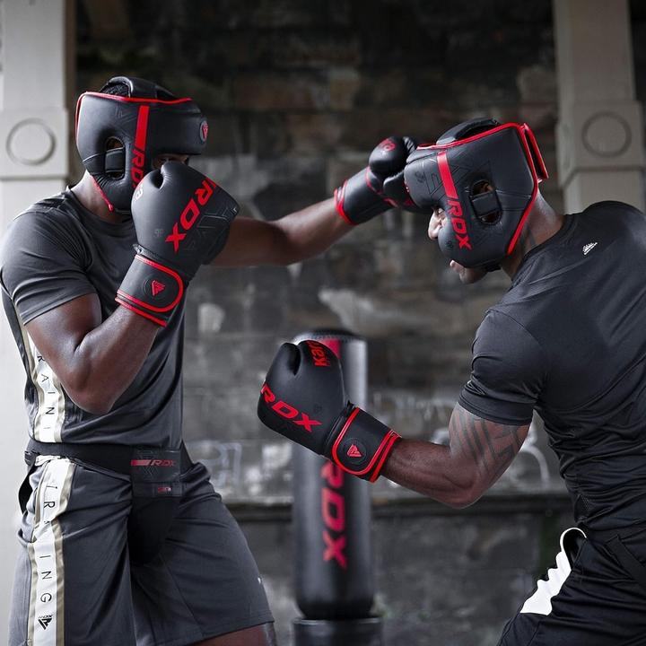 Actual product image Rdx Head Guard F6 Matte Red-S (S)