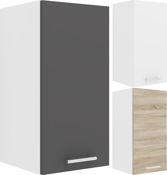 Immagine prodotto VCM Mobile da cucina Larghezza 30 cm Armadio a muro con ante in legno Mobili da cucina Esilo (30 x 60 x 31 cm)