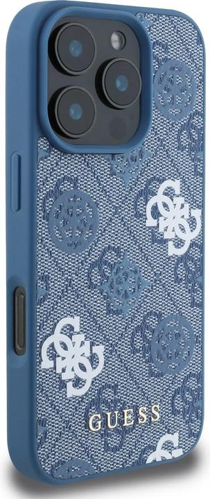 Image du produit Guess PU 4G Design Hard Case With Peony (Apple iPhone 16 Pro Max)