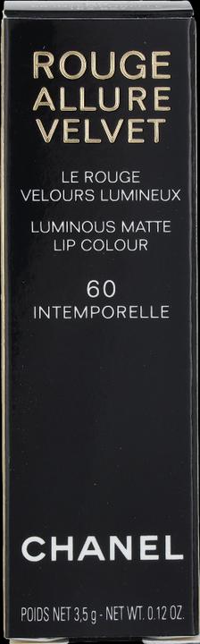Image du produit Chanel Rouge Allure Velv Lumin Matte Lip No 60 (60 Intemporelle)