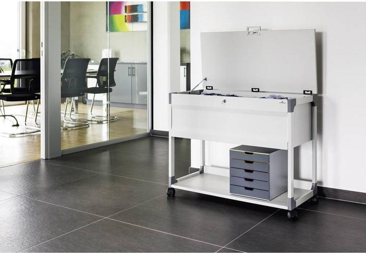 Actual product image Durable Suspension file trolley with lid (87 x 73 x 43 cm)