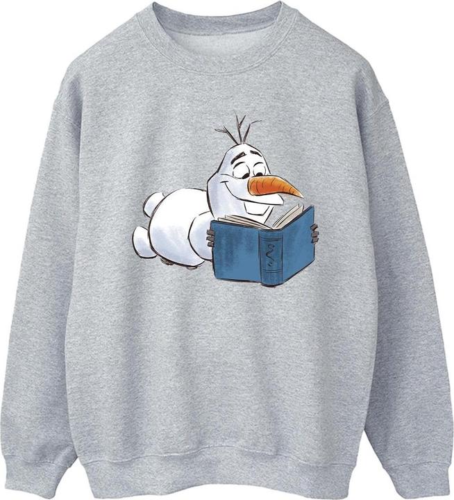 Immagine prodotto Disney Frozen Olaf Reading Felpa Uomo (L)