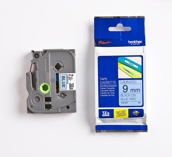 Produktbild Brother Tze-521 (0.90 cm, Blau)