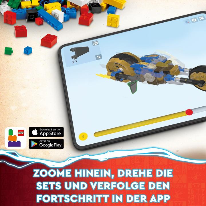 Image du produit LEGO Ninjago Le méca de Sora se transforme en vélo de course (71792). (71792, LEGO Ninjago)