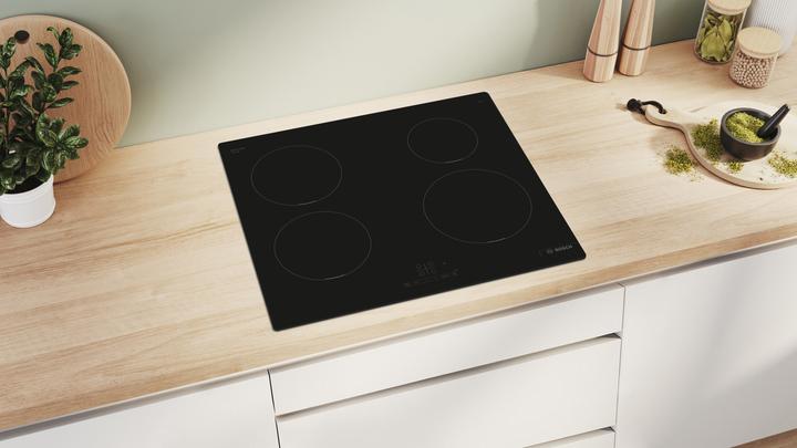 Immagine prodotto zz_ArchivedbyPCD_Bosch Bosch Serie 4 PUE611BB5J piano cottura Nero Da incasso 59.2 cm Piano cottura a induzione 4 Fornello(
