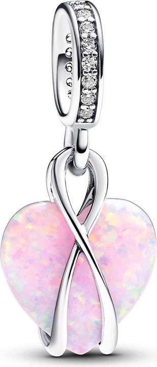 Produktbild Pandora HÃ¤nger Mama Opalisierendes Herz (Zirkonia, Sterlingsilber, Synthetischer Opal)