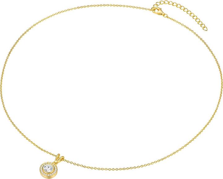 Produktbild Rafaela Donata Damen Sterling Silber Zirkonia Gelbgold 40,0 cm Basiskette + 5,0 cm Verlängerung - 33784 (Sterling Silber, 40 - 45 cm)
