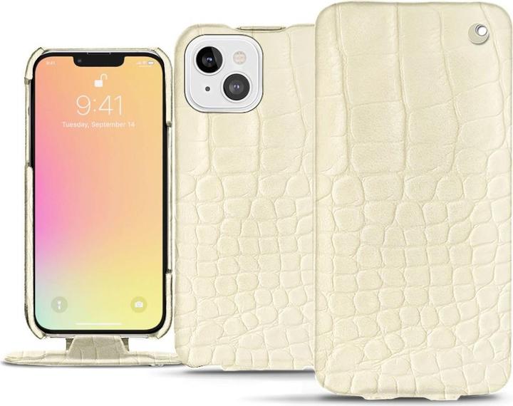 Actual product image Noreve Leather cover vertical (Apple iPhone 13)