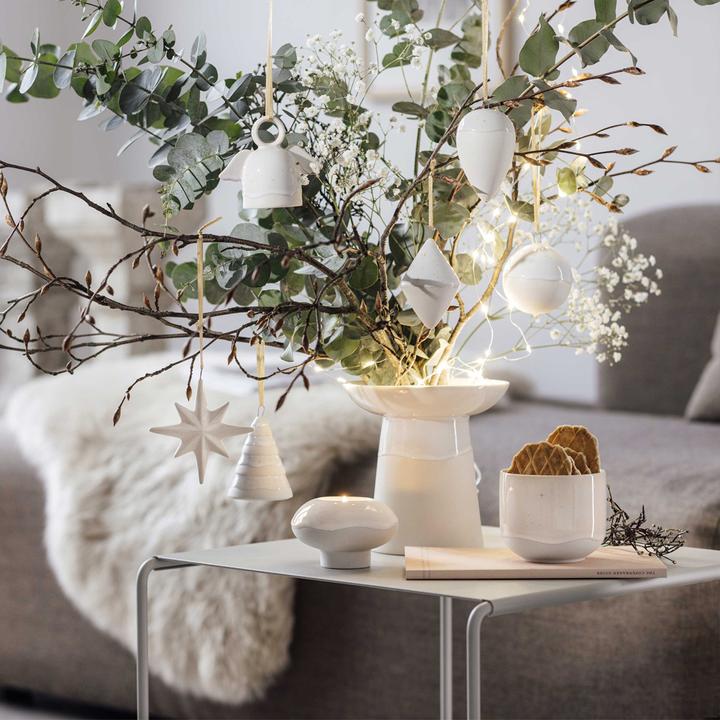 Actual product image Like. by Villeroy & Boch Candle Holder Donut Winter Glow (9 x 9 x 5.5 cm)