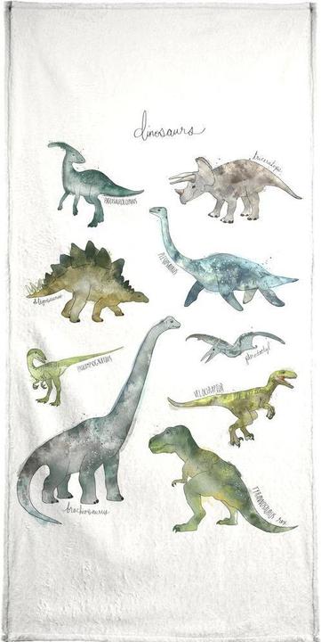 Image du produit Juniqe Illustration de dinosaures (70 x 140 cm)