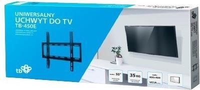 Actual product image Lenovo Wall mount for TV TB-450E up to 55 inch 35 kg max VESA 400x400 (Wall, 55")