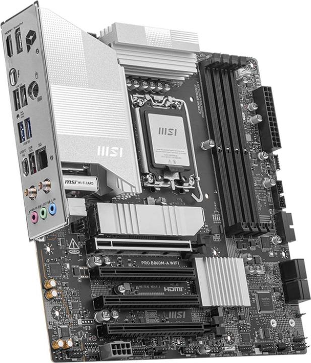 Actual product image MSI PRO B860M-A WIFI (LGA 1851, Intel B860, mATX)