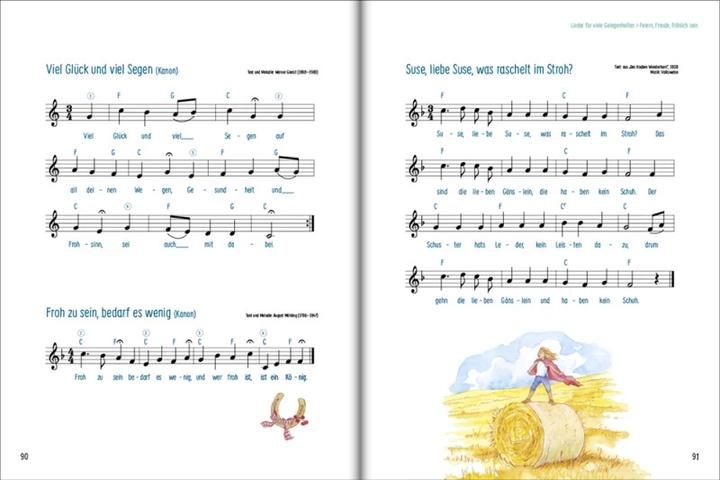 Produktbild Die 100 schönsten Kinderlieder - Mit einfachen Noten und Akkorden für Gitarre und Klavier (Deutsch, Lea Kmann Margot Kmann, 2021)